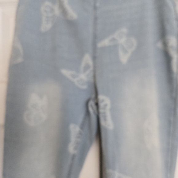 NWOT Junior No Boundaries  Light Blue Denim Bell Bottom Jeans Size M (7-9) - Picture 10 of 16